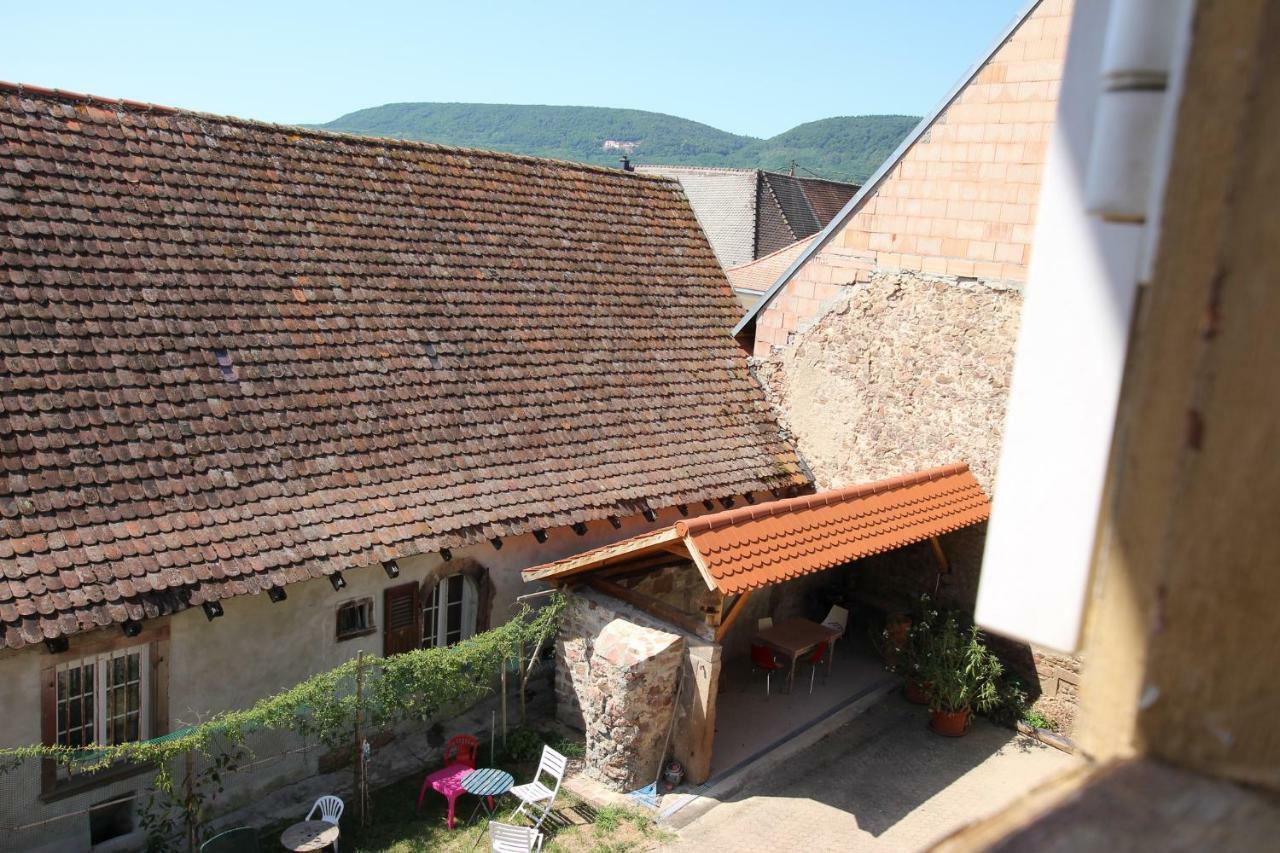 La Belle Alsacienne - Route Des Vins D'Alsace Hotel Hattstatt Esterno foto